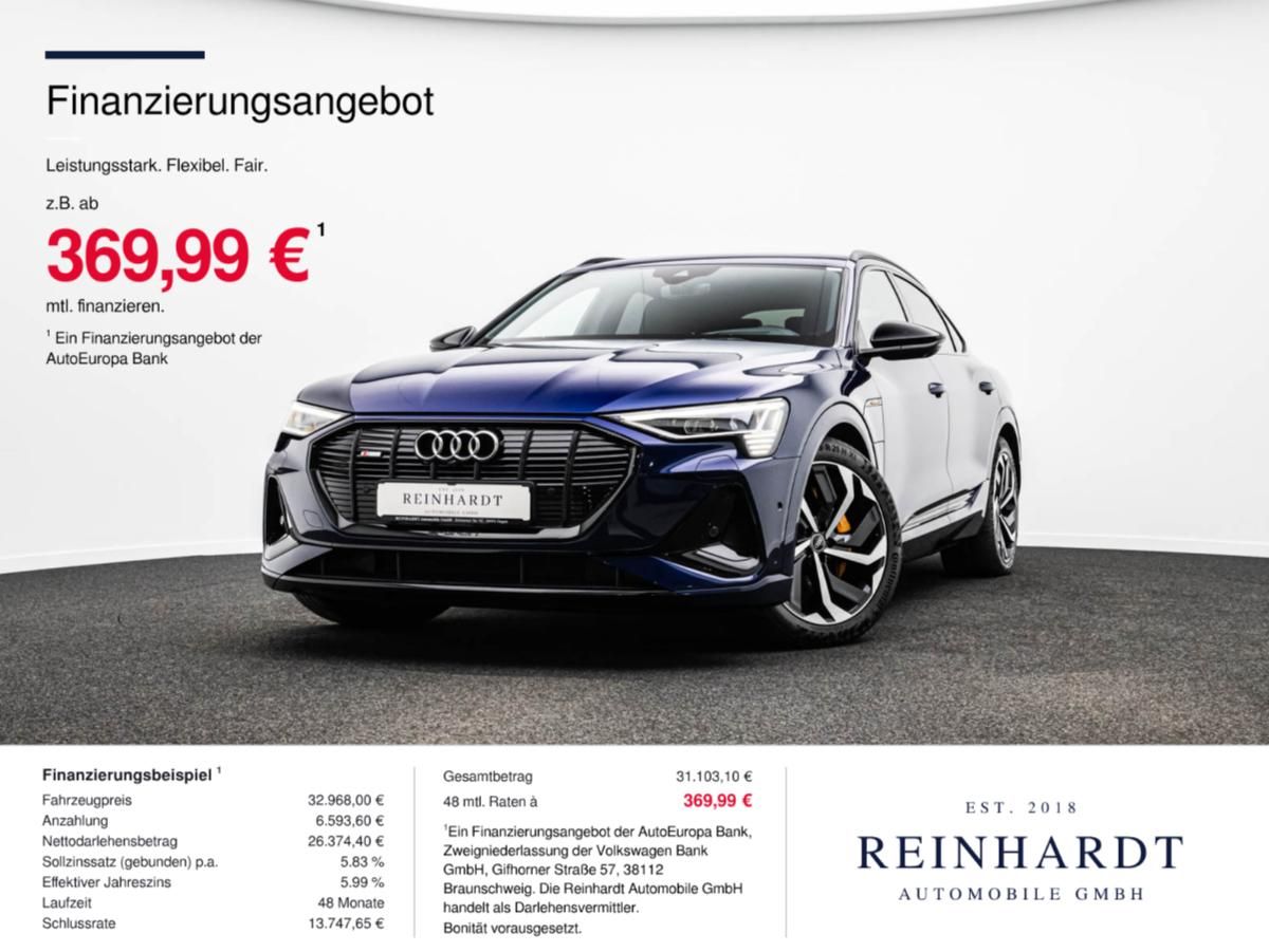 Audi E-TRON SPORTBACK 55 2x S LINE/ACC/PANO/S-SITZE