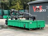 Andere Hüllenkremer Abrollcontainer mit HIAB Ladekran - Abrollcontainer