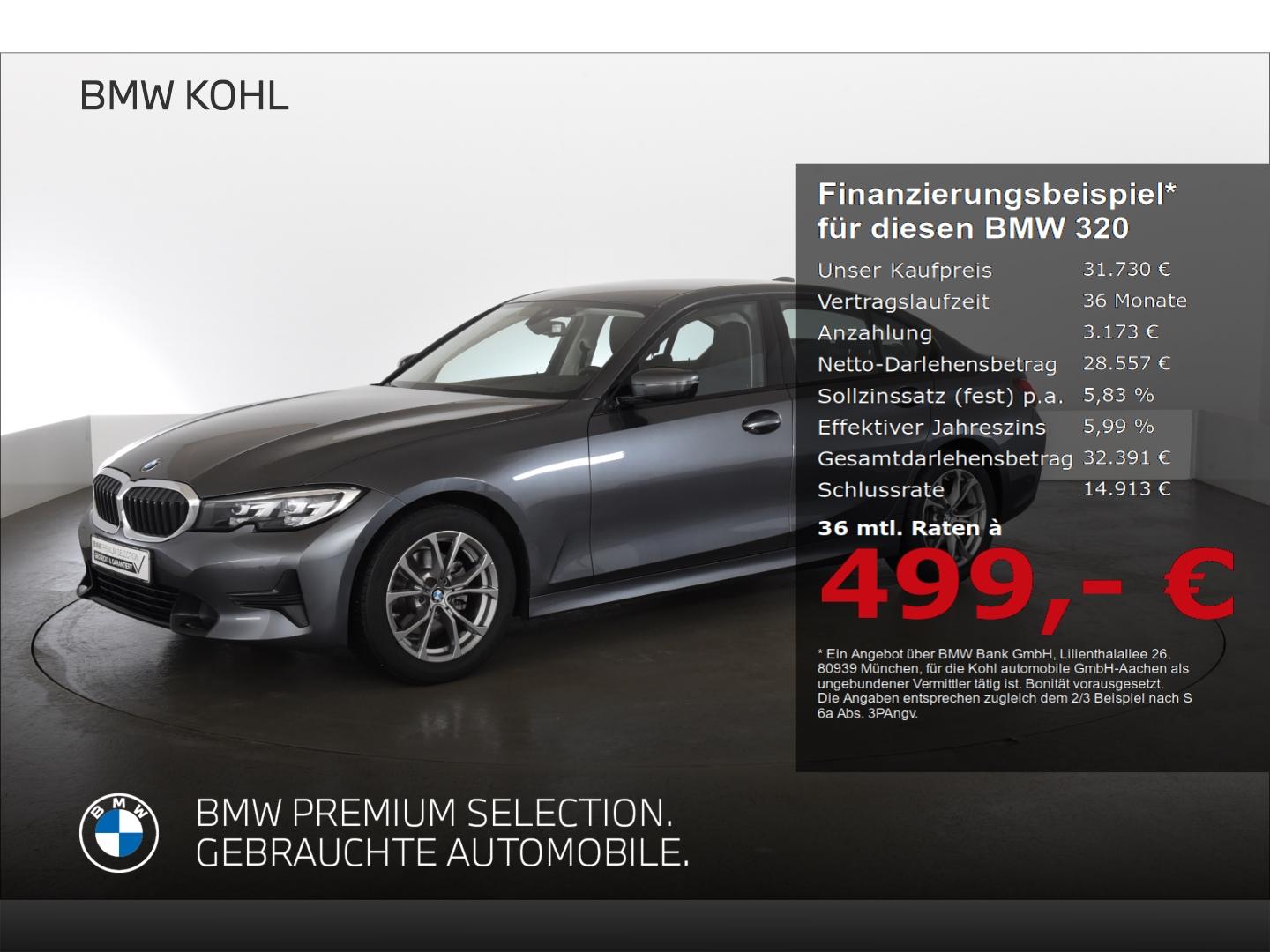 BMW 320 d Sport Line Sitzheizung HiFi Lautsprechersy