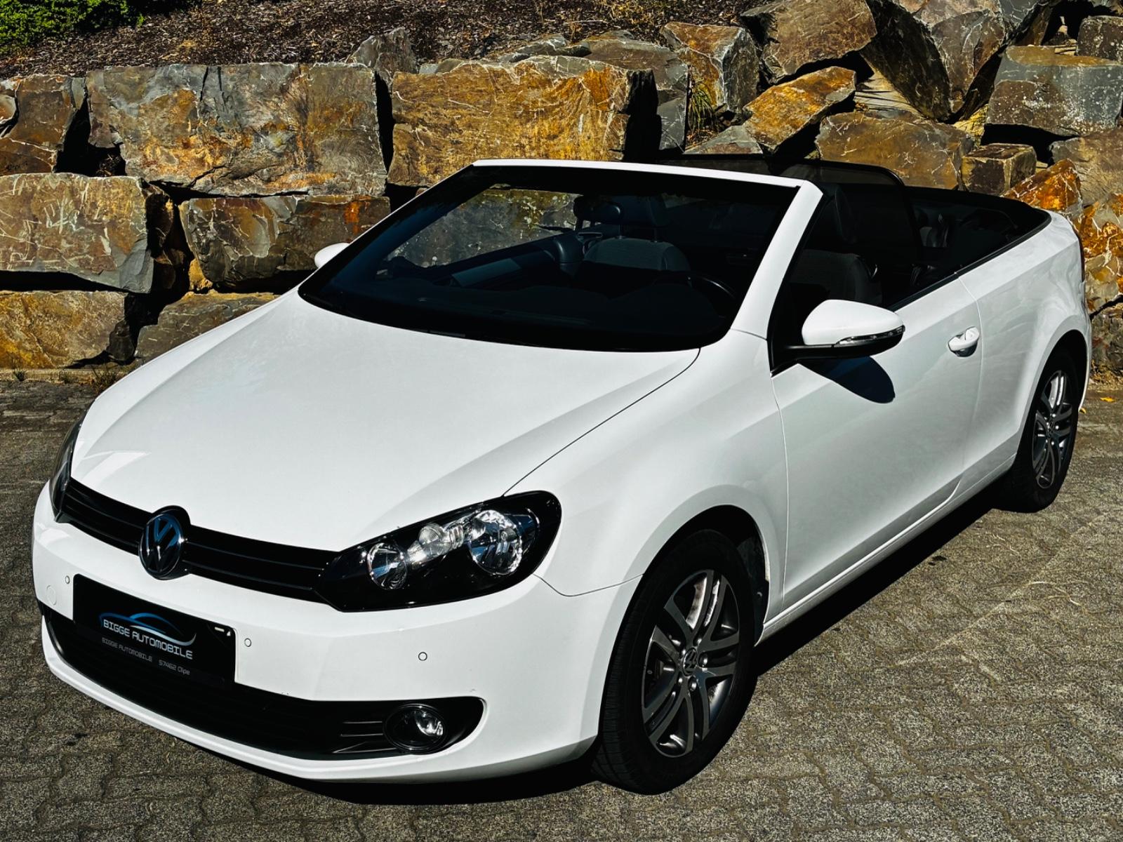 Volkswagen Golf VI 1,6 TDI Cabriolet 1.Hand Scheckheft