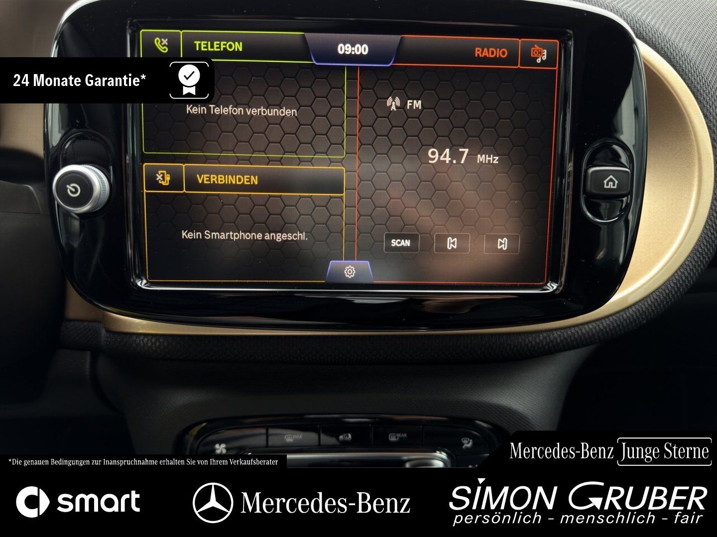 Fahrzeugabbildung Smart smart EQ Cabrio Prime Exclusive Leder LED 22KW