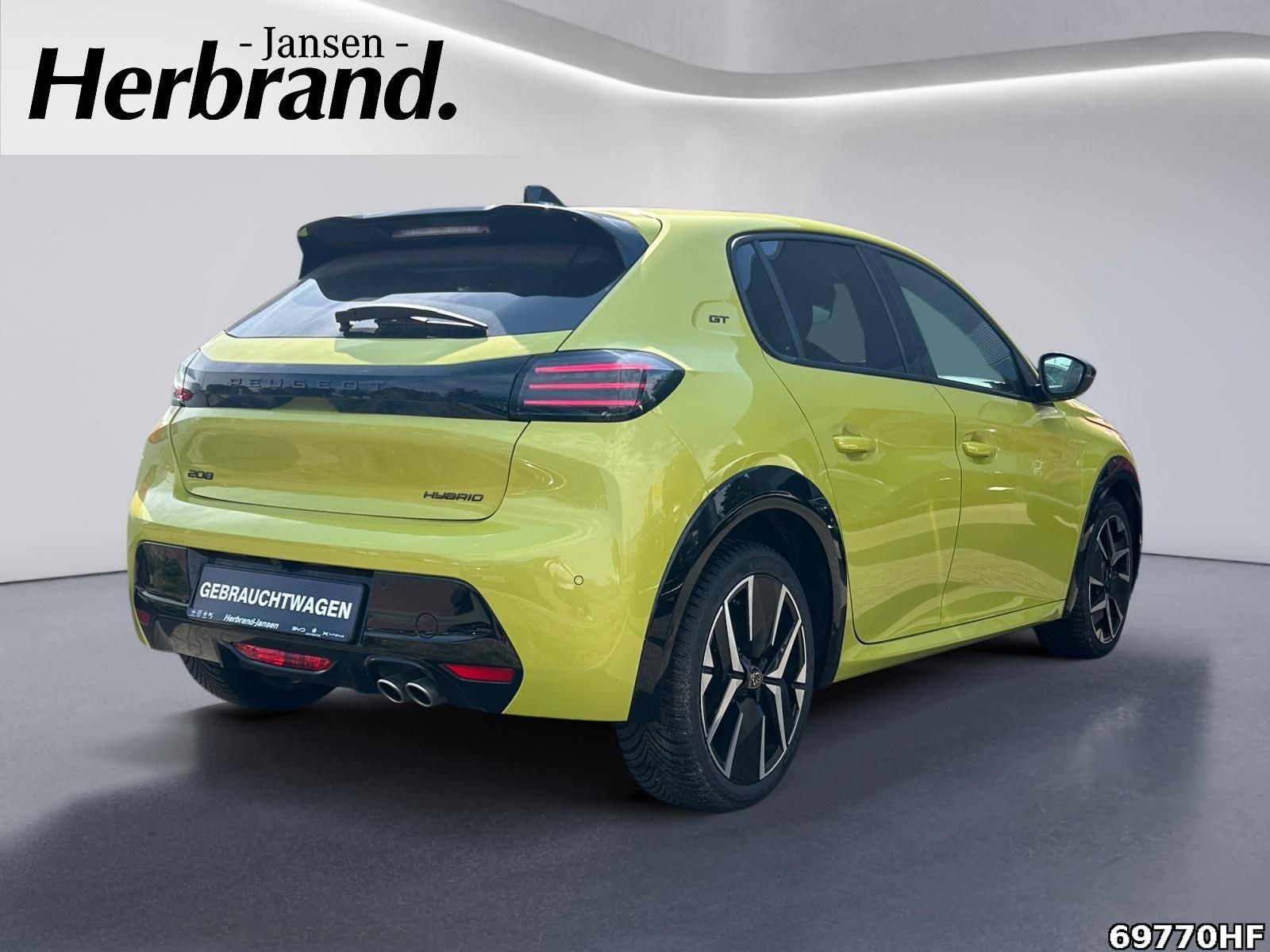 Fahrzeugabbildung Peugeot 208 1.2 Hybrid 136 GT (EURO 6e)