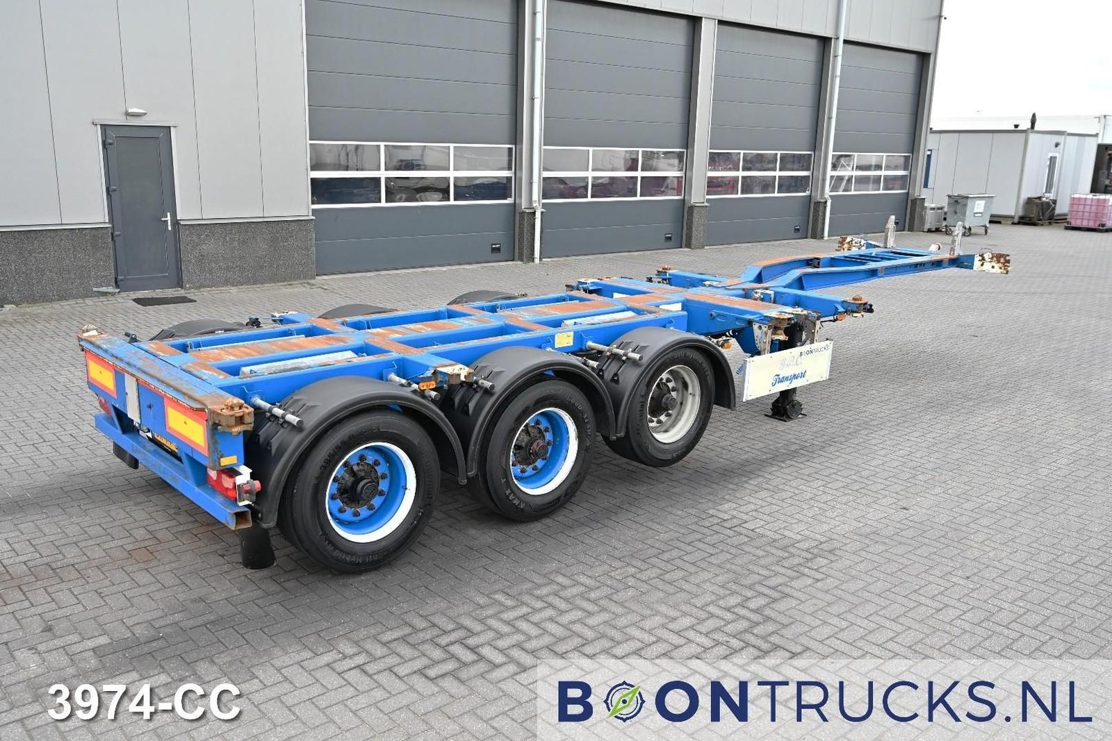 Pacton T3-010 | 2x20-30-40-45ft HC * LIFT AXLE * BPW *