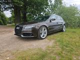 Audi A4 3.0 TDI (DPF) S tr. quattro S line Avant ... - Audi A4: Braun, Leder