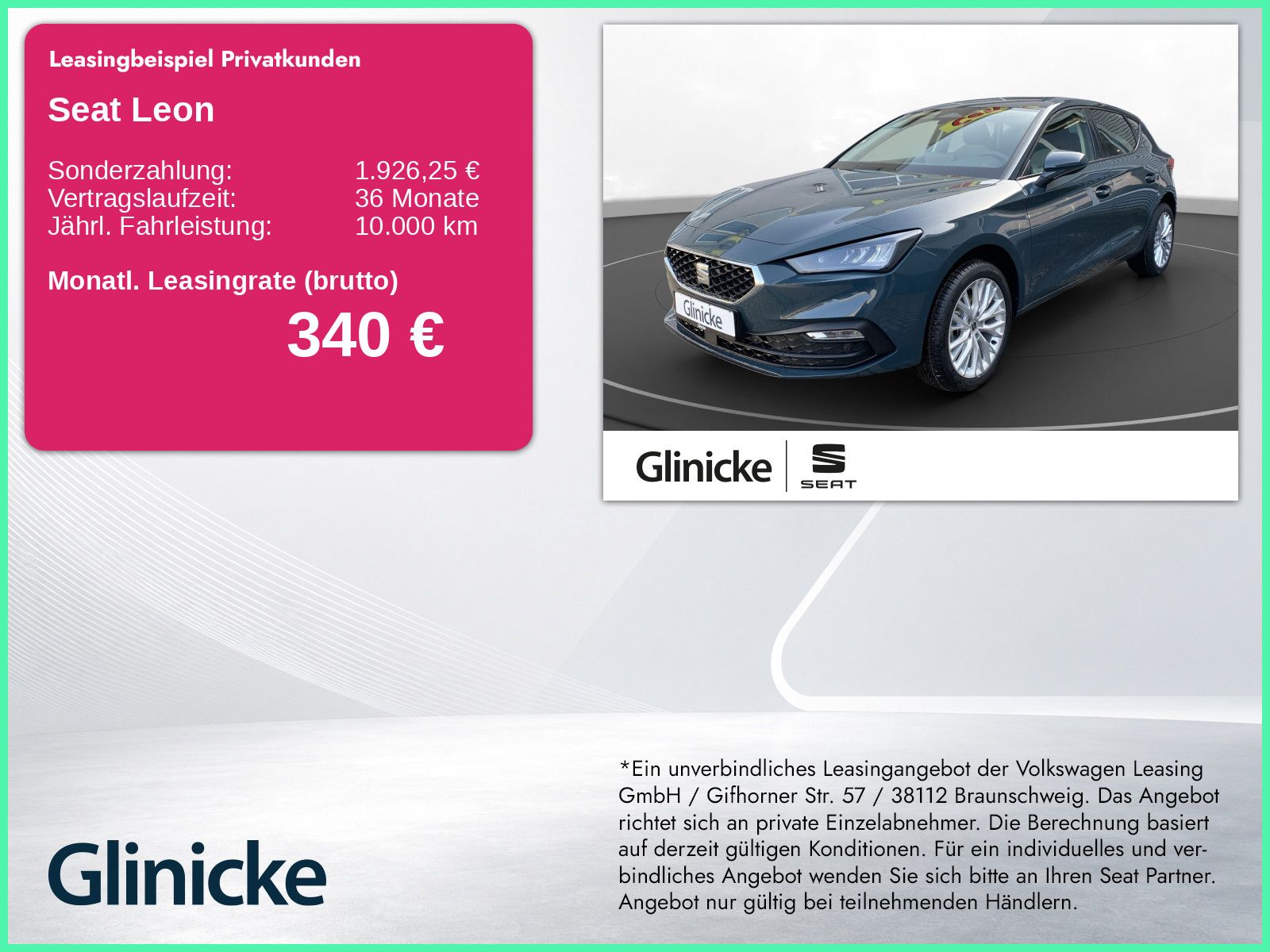 Seat Leon 1.5 eTSI Road Edition PDC LED KAM Sitzh. Kl
