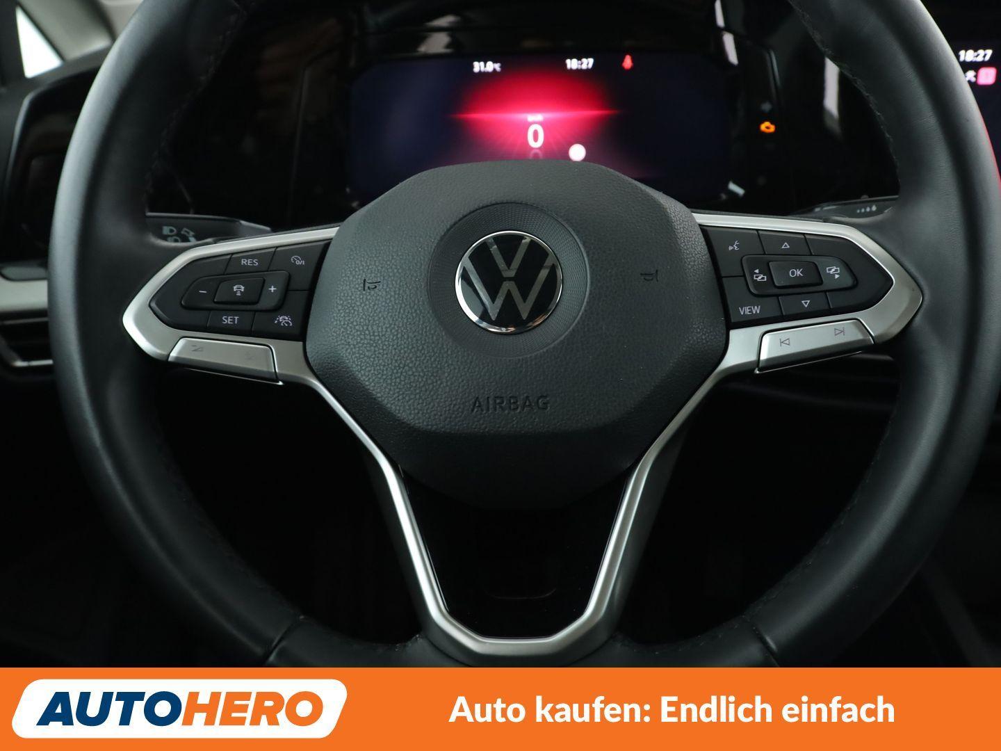 Volkswagen Golf VIII 1.5 eTSI ACT Life Aut. *LED*ACC*PDC*SH, миниатюра 17