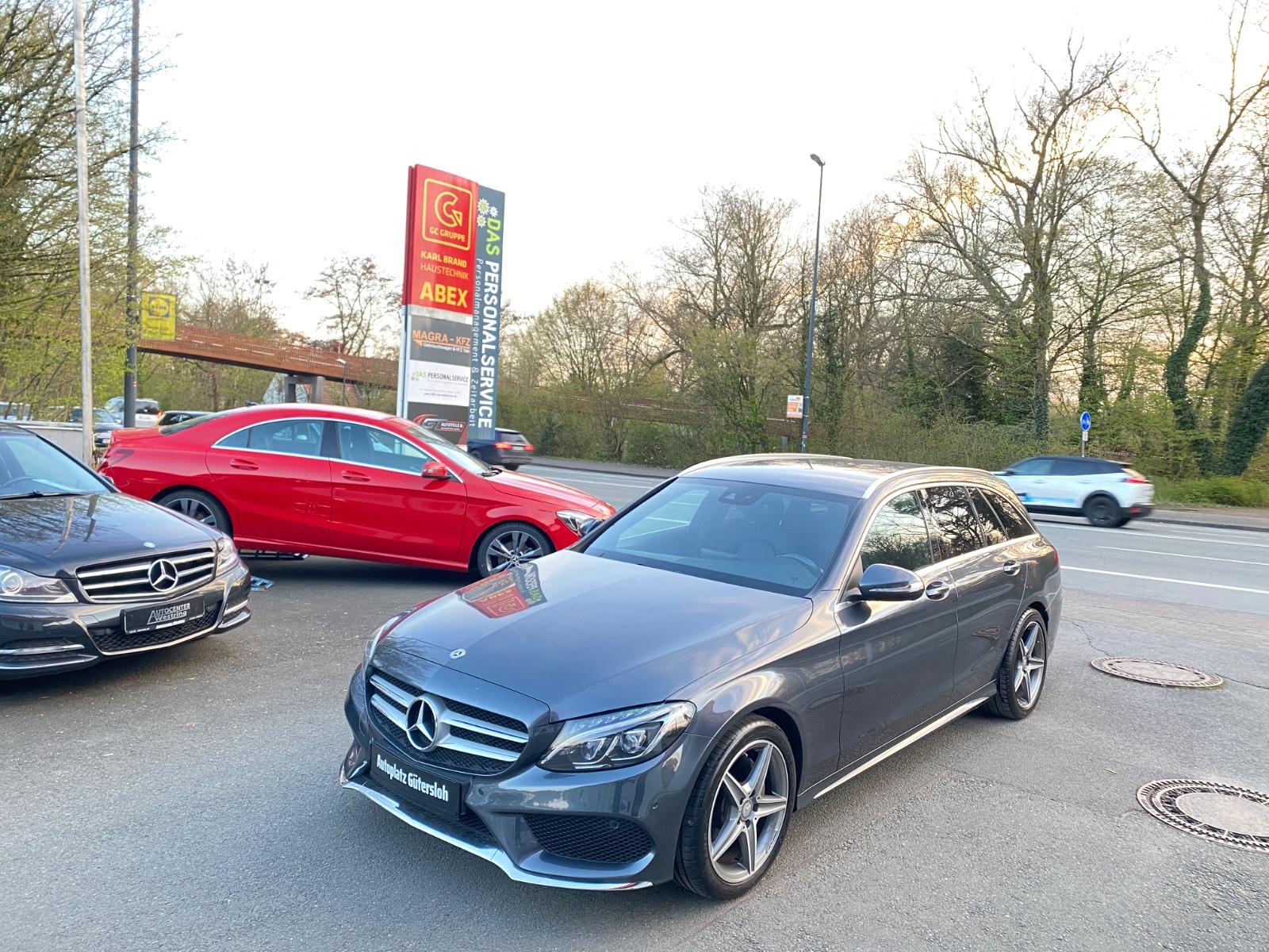 Mercedes-Benz C 180 T AMG Line LED NAVI LEDER KLIMATRONIC PDC