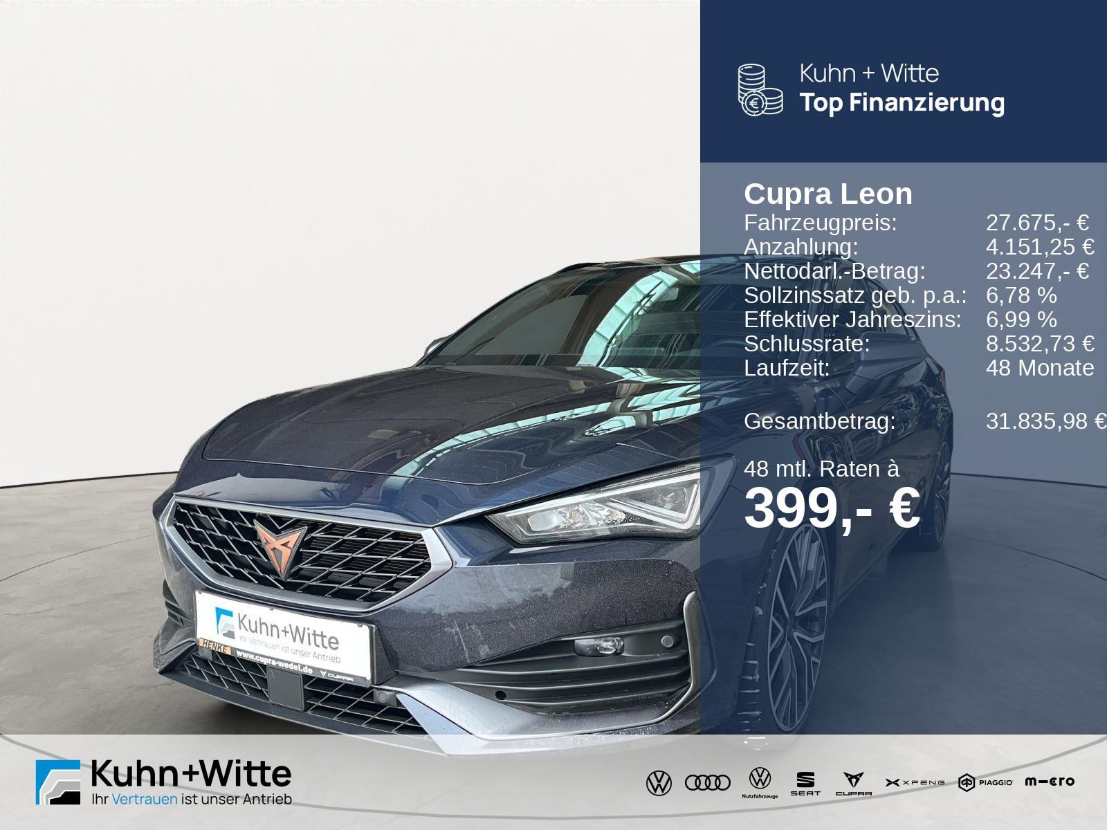 Cupra Leon Sportstourer 2.0 TSI LED+RFK+Navi+AppleCar