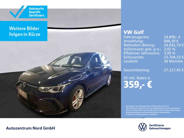 Golf VIII 1.4 GTE DSG NAVI+LED+ACC+SPORTSITZE