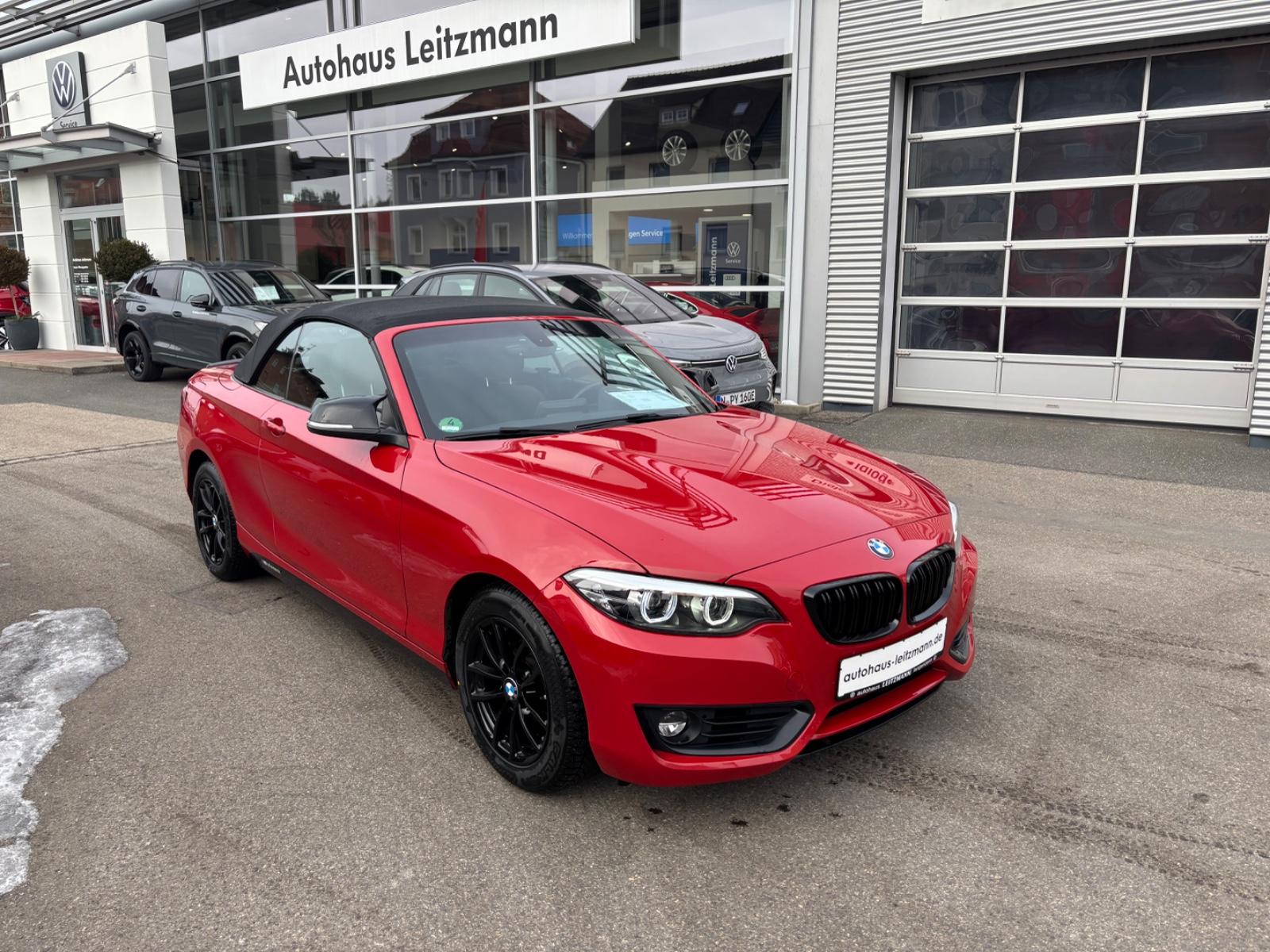 BMW 218 2 Cabrio 218 i Advantage