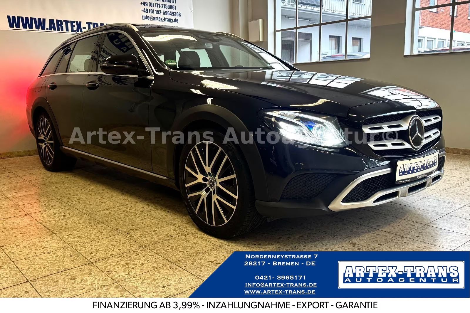 MERCEDES-BENZ E 220d 4M All-Terrain/360/AHK/AMBIE/NAV/LEDE/ACC