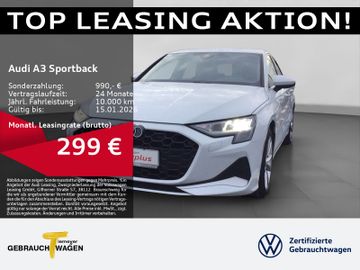 Audi Leasingangebot: Audi A3 Sportback 35 TDI ADVANCED LM17 NAVI+ KAMERA S
