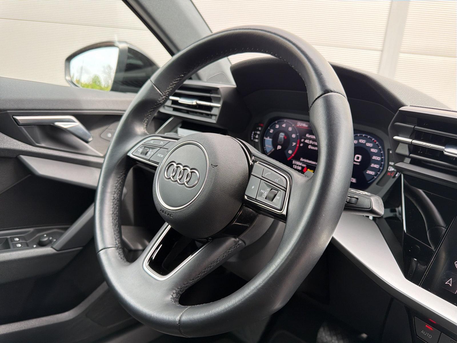 Audi A3 Sportback 30 TFSI advanced AHK PDC LED GRA SH, миниатюра 14