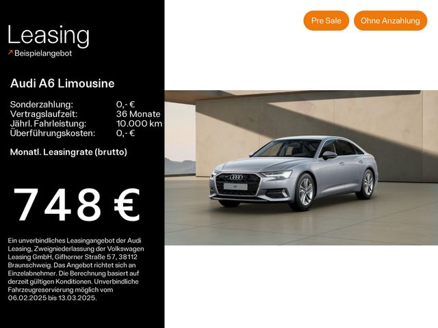 Audi A6 Limousine 50 TDI quattro AHK*Stand*B&O*Matrix