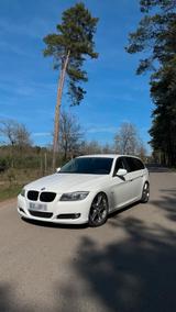BMW E91 318D Touring AHK Klima Tüv 19 Zoll... - BMW 318 aus 2008: Kombi, 318d