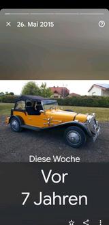 Volkswagen Oldtimer Replika Cabrio - : Replika