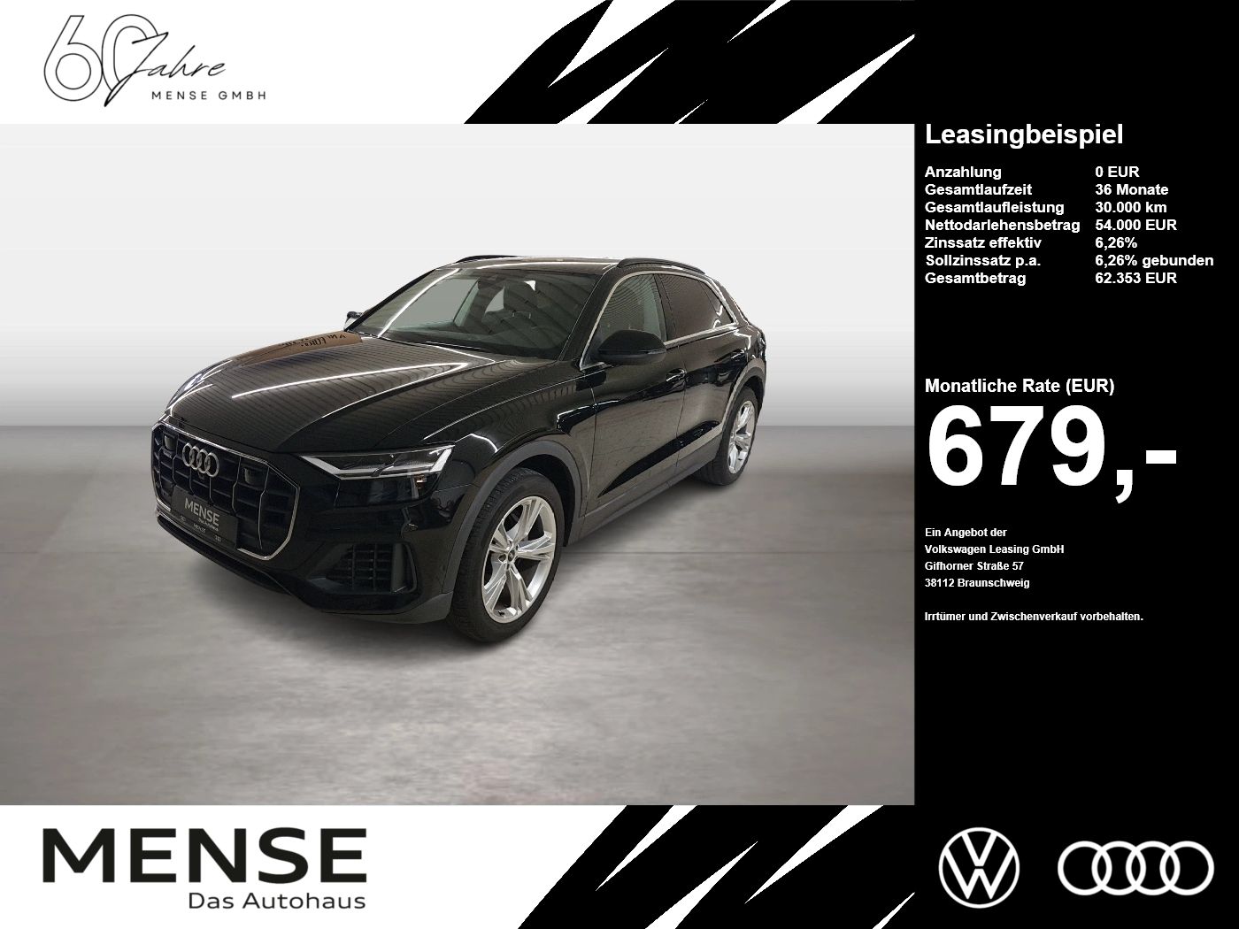Audi Q8 55 TFSI quattro tiptronic Luft 4xSHZG ACC LED