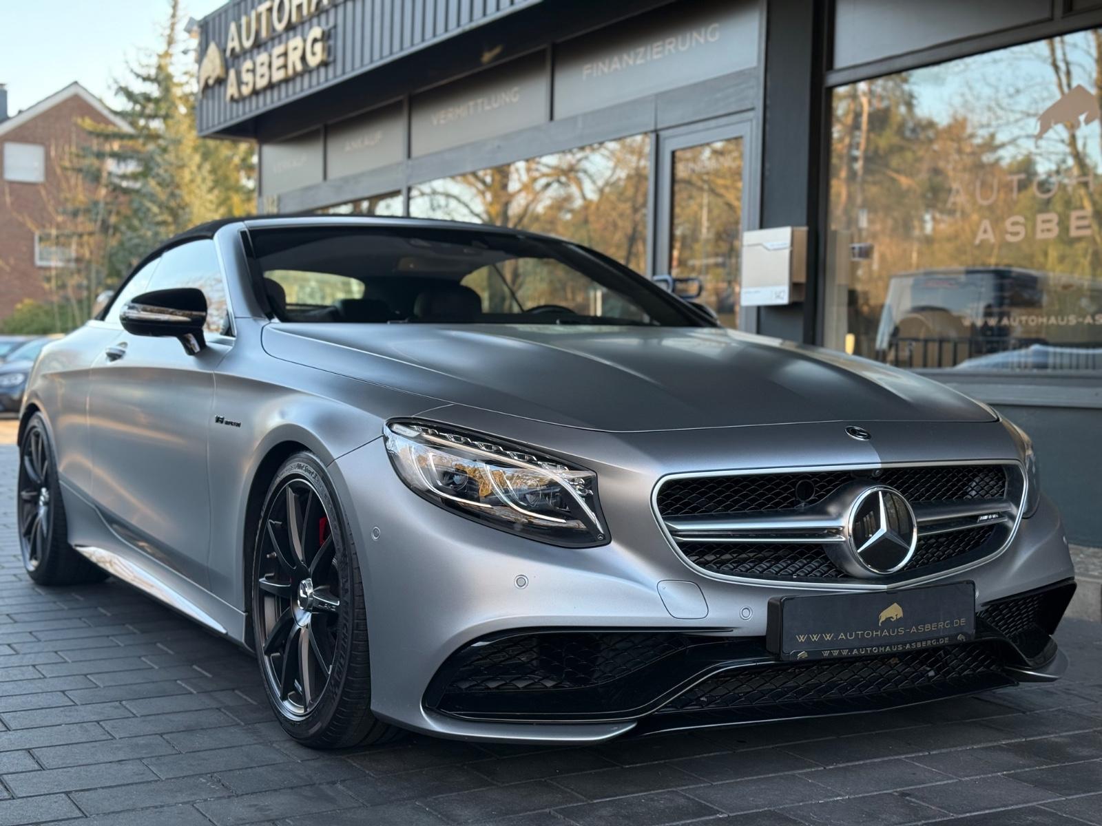 Mercedes-Benz S 63 AMG S CABRIO 4Matic/BURM3D/HEADUP/CARBON/