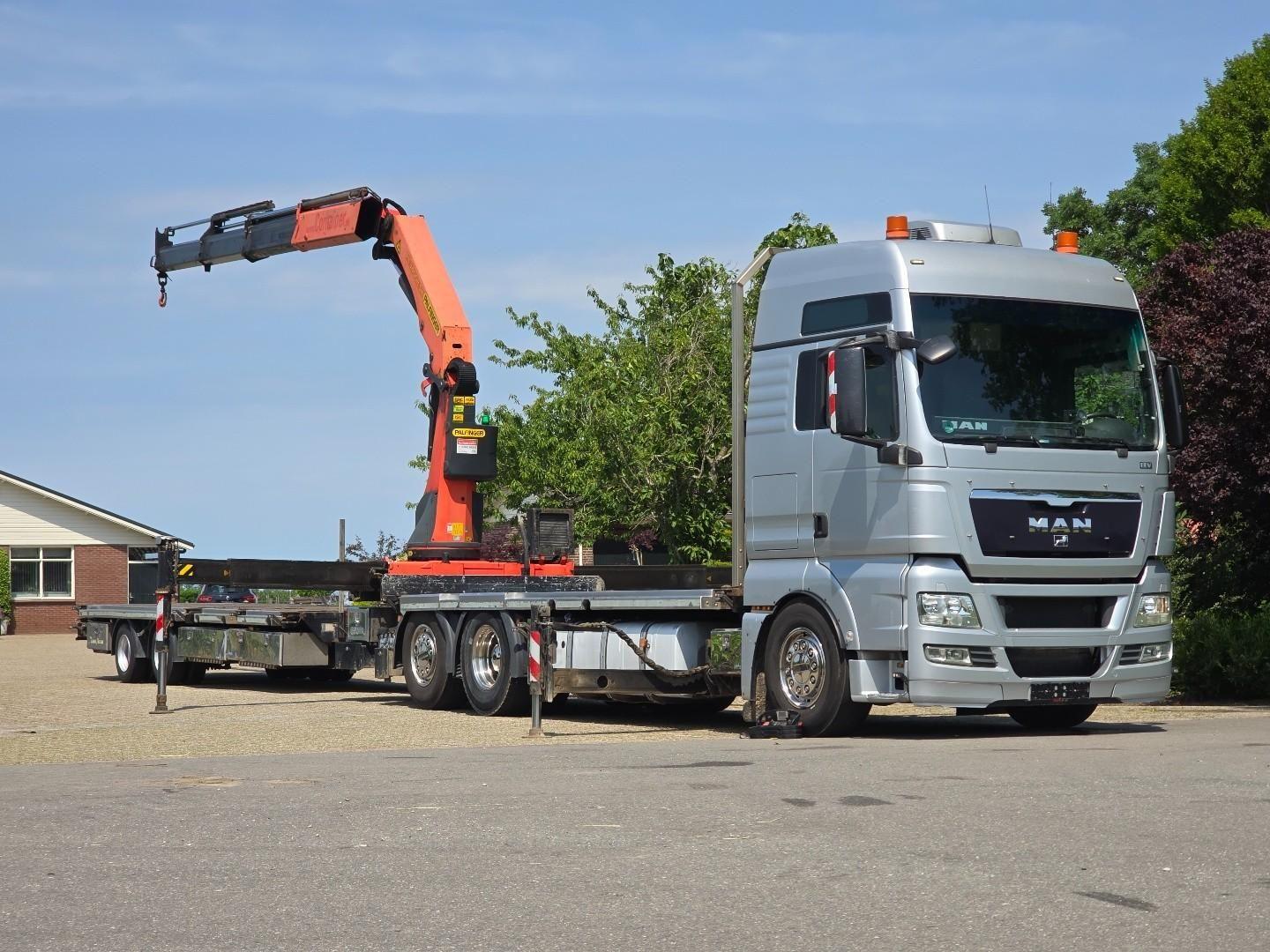 MAN TGX 26.400 PALFINGER 34TM!! TOP! DEUTSCHES AUTO!