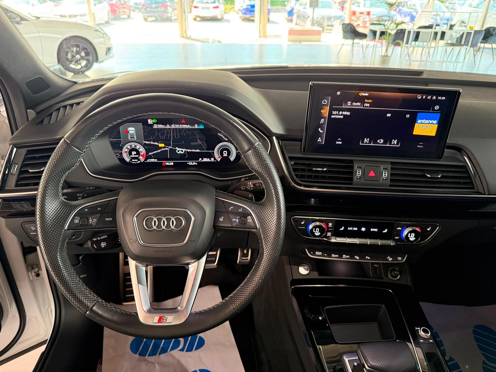 Audi Q5 45 TFSI quattro S line LED PANO LEDER VIRTUAL, миниатюра 17