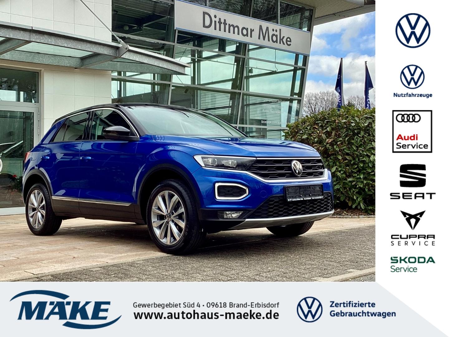 Volkswagen T-Roc Style 1.5 TSI DSG NAV RFK LED ACC ALU BSD
