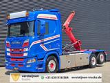 Scania R580 V8 6x2 HIAB HOOKLIFT / RETARDER