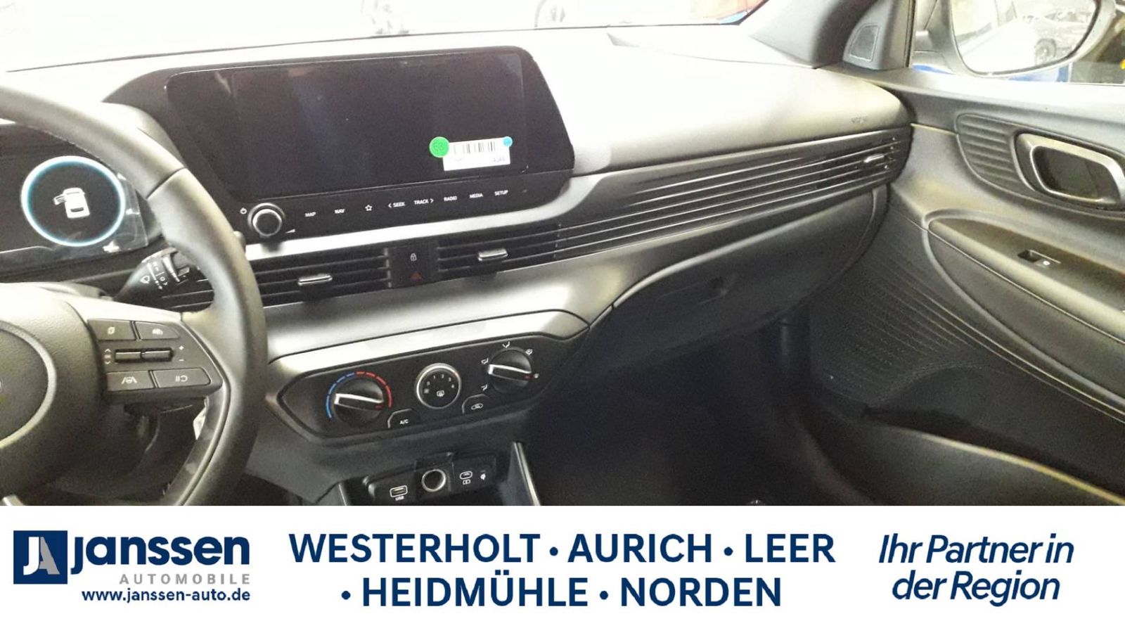 Fahrzeugabbildung Hyundai i20 Blackline, Navi, PDC hinten, Rückfahrkamera