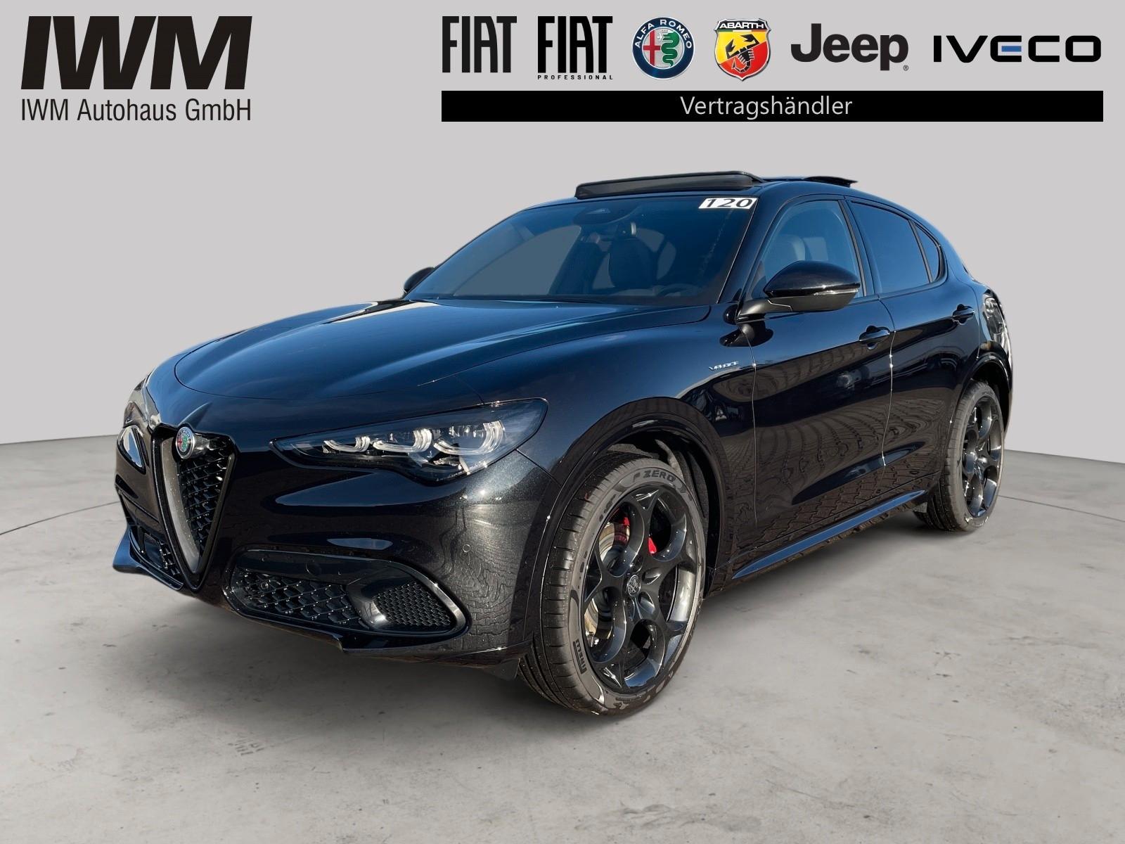 Alfa Romeo Stelvio Veloce 280 PS Q4, 21", Glasschiebedach