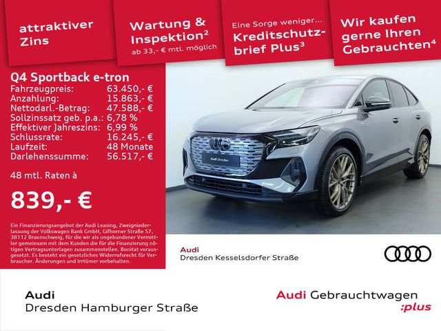 Audi Q4 Sportback 50 e-tron !SONDERRABATT! UPE 82.175