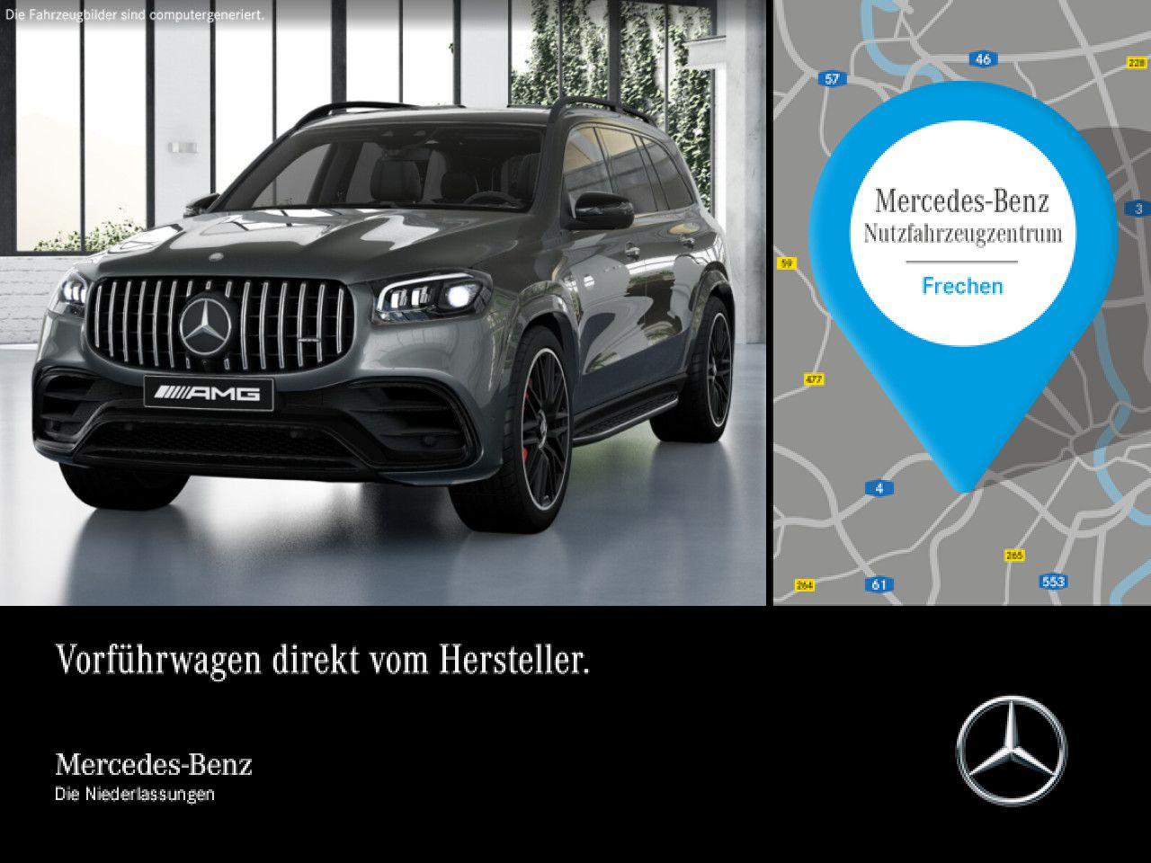 Mercedes-Benz GLS 63 AMG 4M+ Premium+/Pano/HuD/AHK/Burmester
