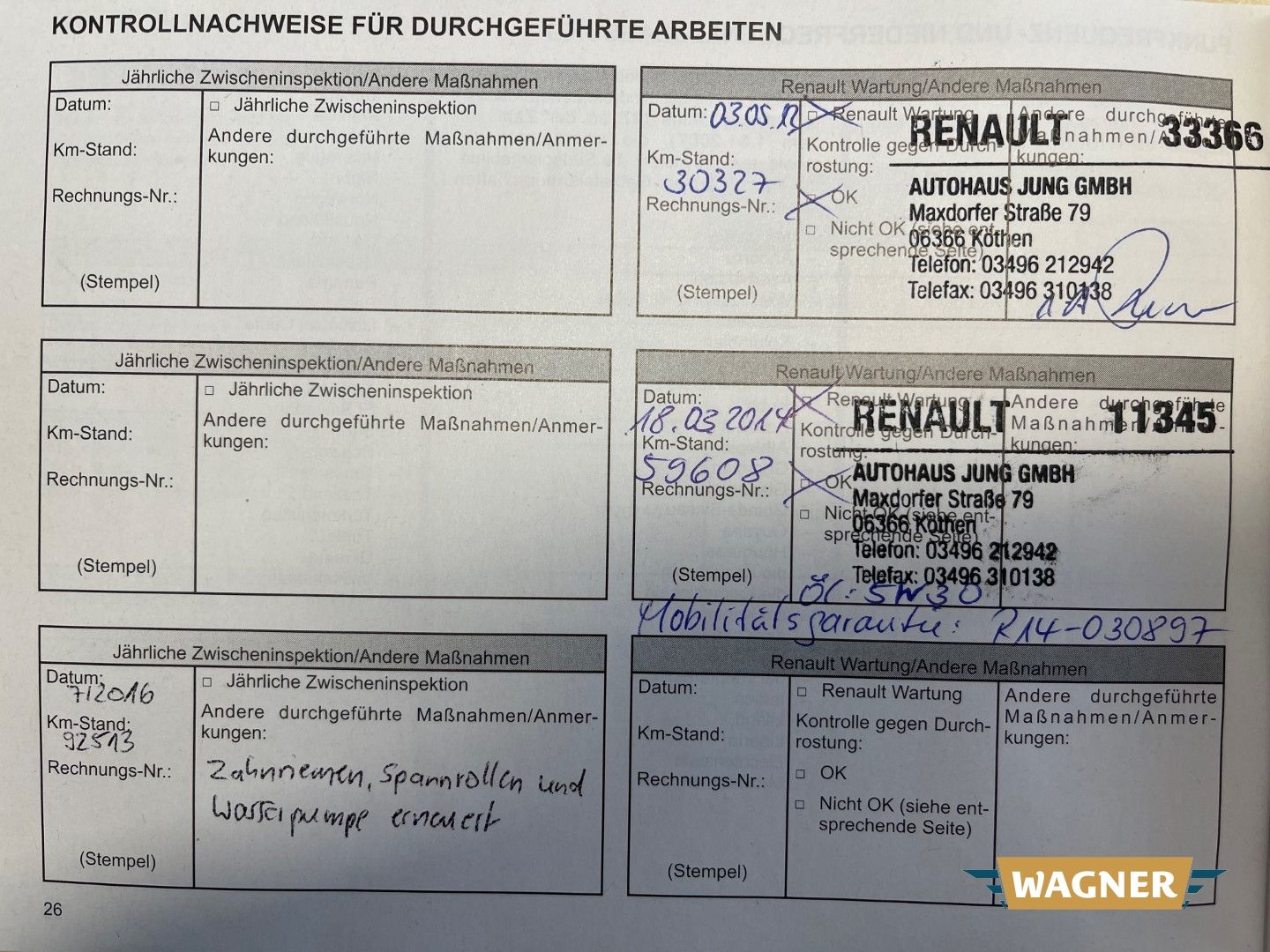 Fahrzeugabbildung Renault Megane III Authentique 1.6 16V 100