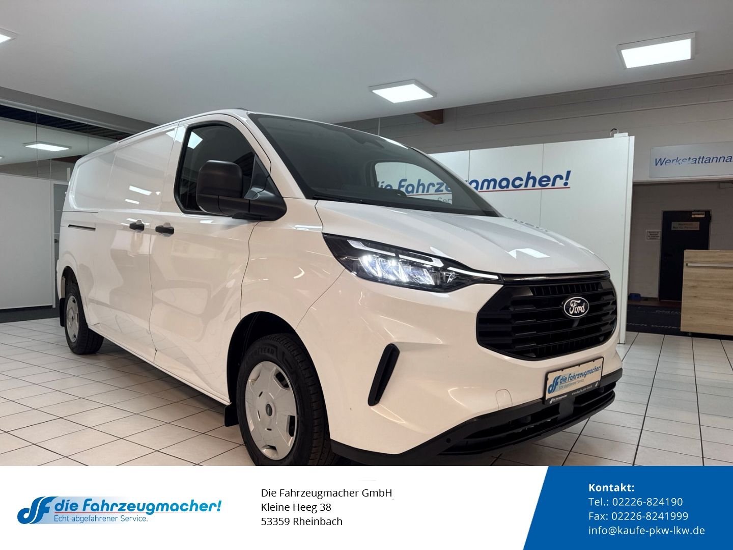 Fahrzeugabbildung Ford Transit Custom Kasten 320 L2 Trend FWD Navi LED