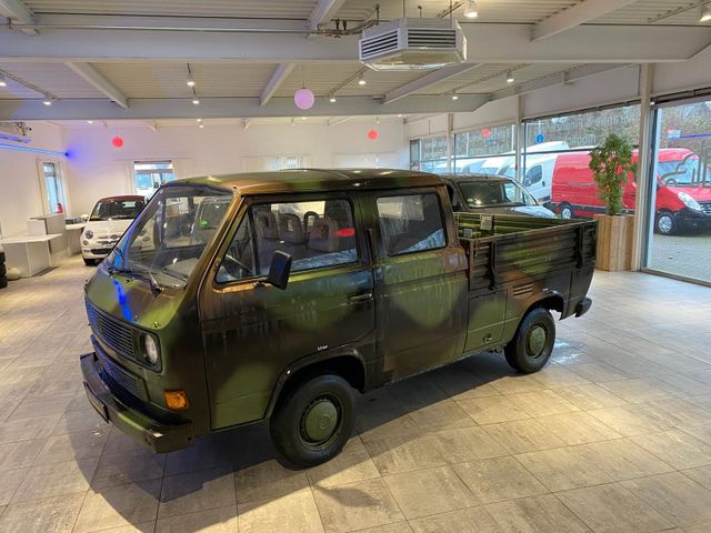 Volkswagen T3 1,7 Diesel Doka 6-Sitzer* Militär Fahrzeug *