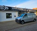 Volkswagen T6 Transporter 1.HAND AUTOMATIK NAVI KLIMA TOP - mit Diesel-Antrieb: Silber, Van