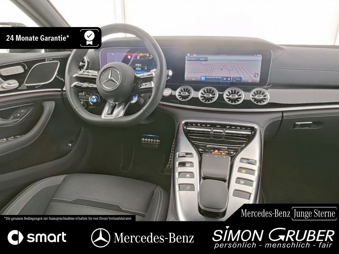 Fahrzeugabbildung Mercedes-Benz GT 43 4M+ AMG V8Style magno Pano Nappa HUD AHK