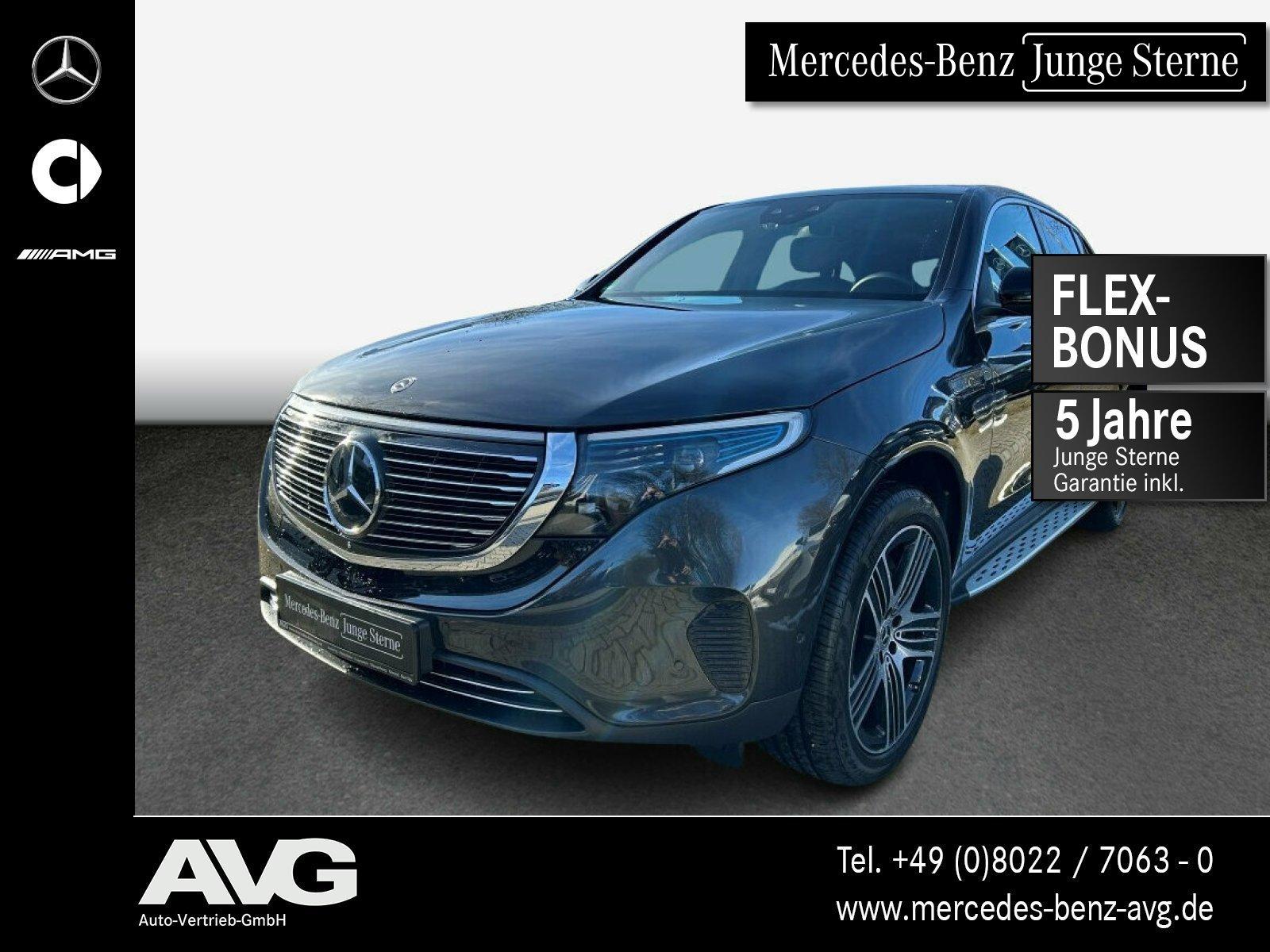 Mercedes-Benz EQC 400 4M MBUX|DISTR|MBEAM|KEYLESS|SHD|AHK|360°