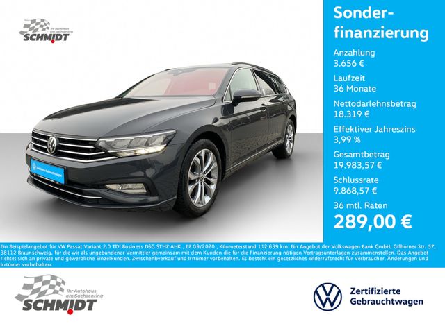 Volkswagen Passat Variant 2.0 TDI Business DSG STHZ AHK