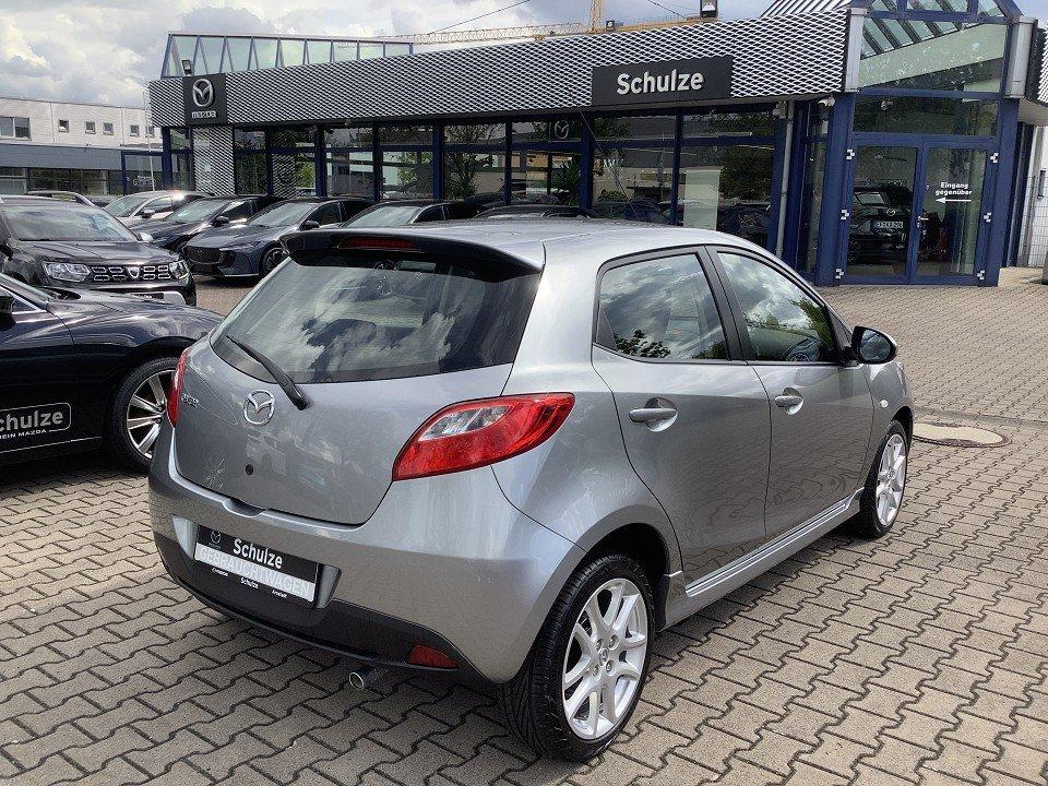 Mazda 2 1.5l MZR 102 PS Sports-Line 5-türig scheckheft