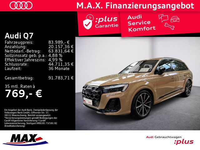 Q7 50 TDI quattro S-LINE MATRIX LED+PANO+AHK+HUD