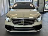 Mercedes-Benz S 63 AMG 4Matic+ L-Exklusiv-Nachtsicht-HUD-Pano- - Mercedes-Benz mit Benzin-Antrieb: Weiß, Sportfahrwerk, Limousine