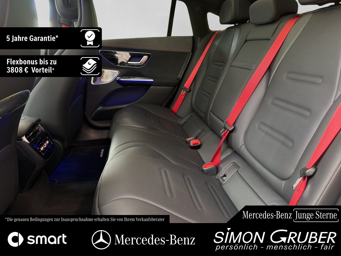 Fahrzeugabbildung Mercedes-Benz EQE 43 4M AMG Hyper Pano HUD Massage Md2025