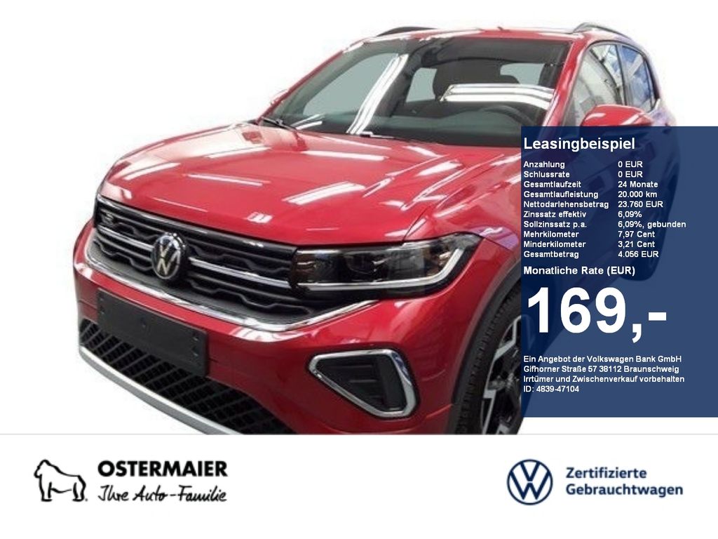 Volkswagen T-Cross R-LINE 1.0TSI 116PS ACC.5J-G.NAVI+VC.2xP