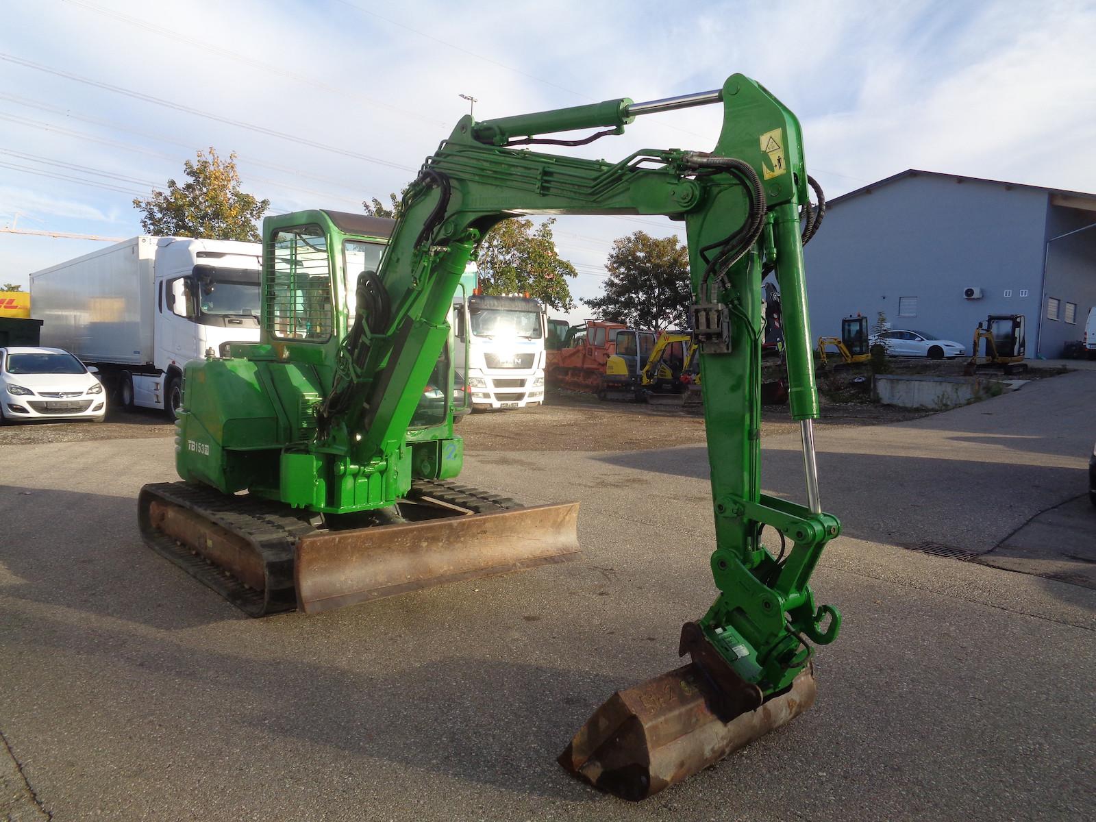 Takeuchi TB153FR 3xLöffel Helac Powertilt