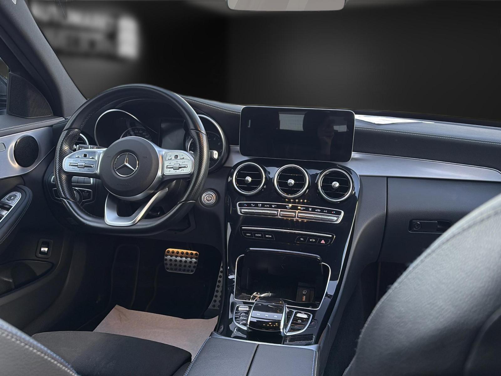 Mercedes-Benz C-Class T e 2x AMG NightEdition Distro*Kamera*AHK, миниатюра 15
