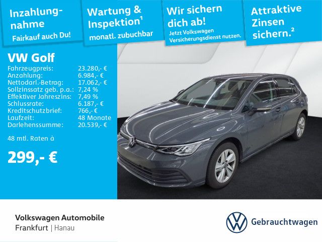 Volkswagen Golf VIII 2.0 TDI Life Navi 16"Alu LED "Lane Ass