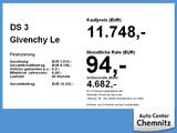 Citroën DS 3 Givenchy Le MakeUp LED/KlimaA/HiFiSystem/PD - Citroën DS3 aus 2018