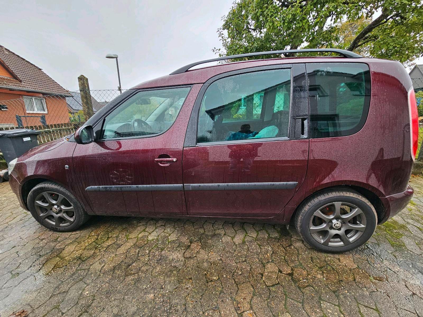Skoda Roomster 2010 — rear view