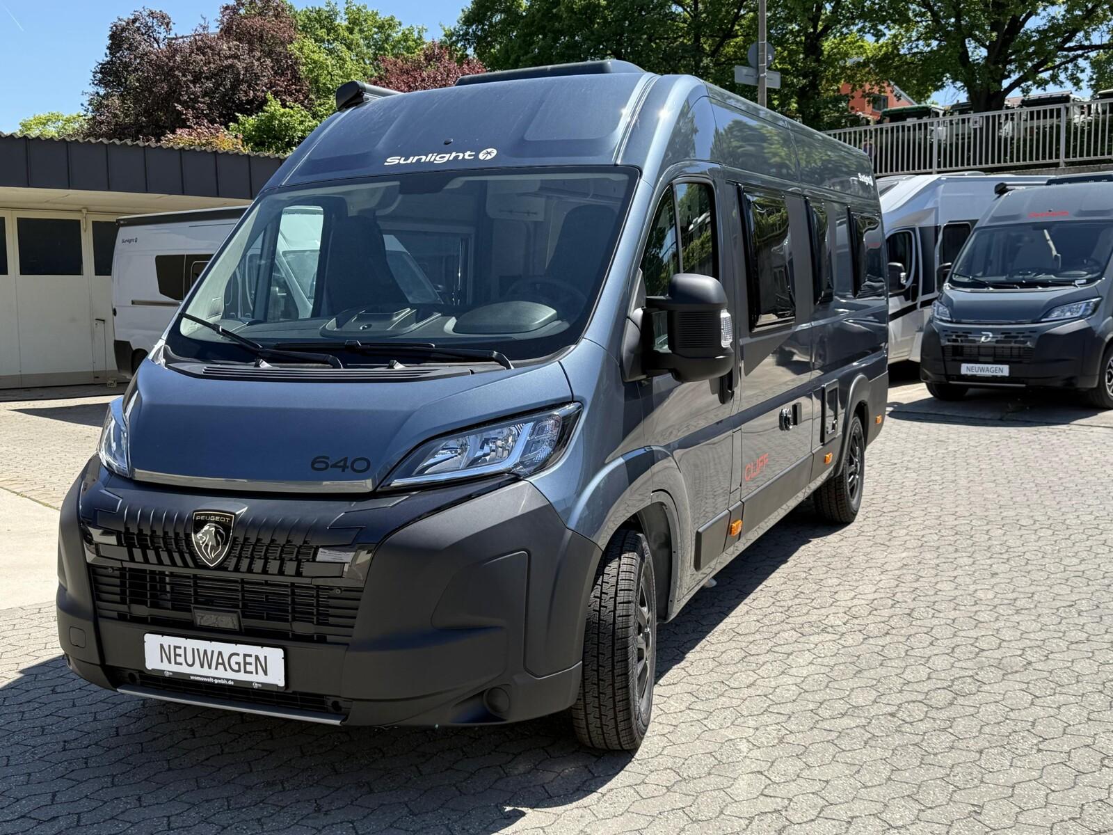 Sunlight Cliff 640 ready for adventure? Markise,Alus uvm.