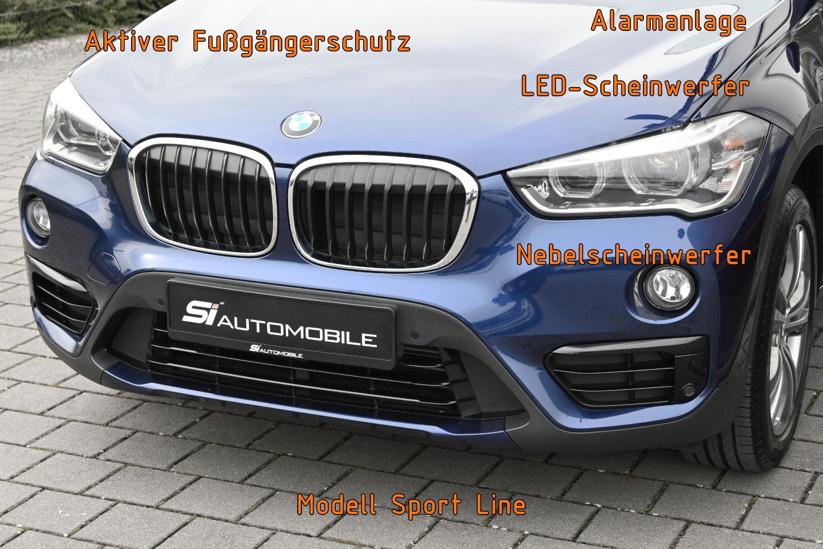 Fahrzeugabbildung BMW X1 xDr20d SPORT °AHK°KAMERA°LEDER°MEMO°NAVI°PANO