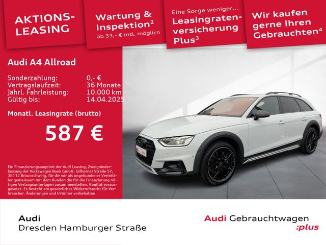 Audi A4 Allroad 50TDI Matrix Navi B&O Pano AHZV Sthz.